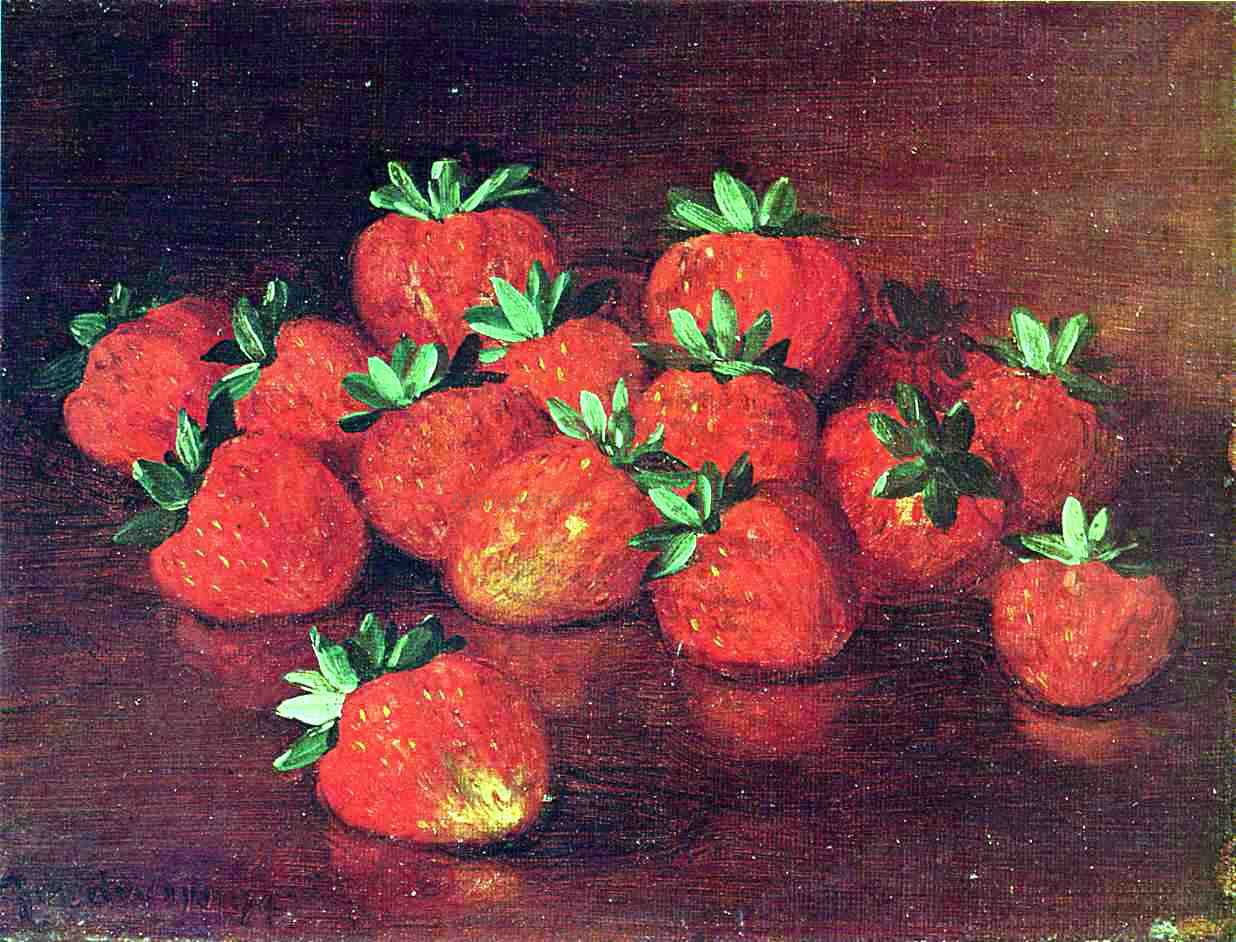 Richard La Barre Goodwin Strawberries - Hand Painted Oil Painting
