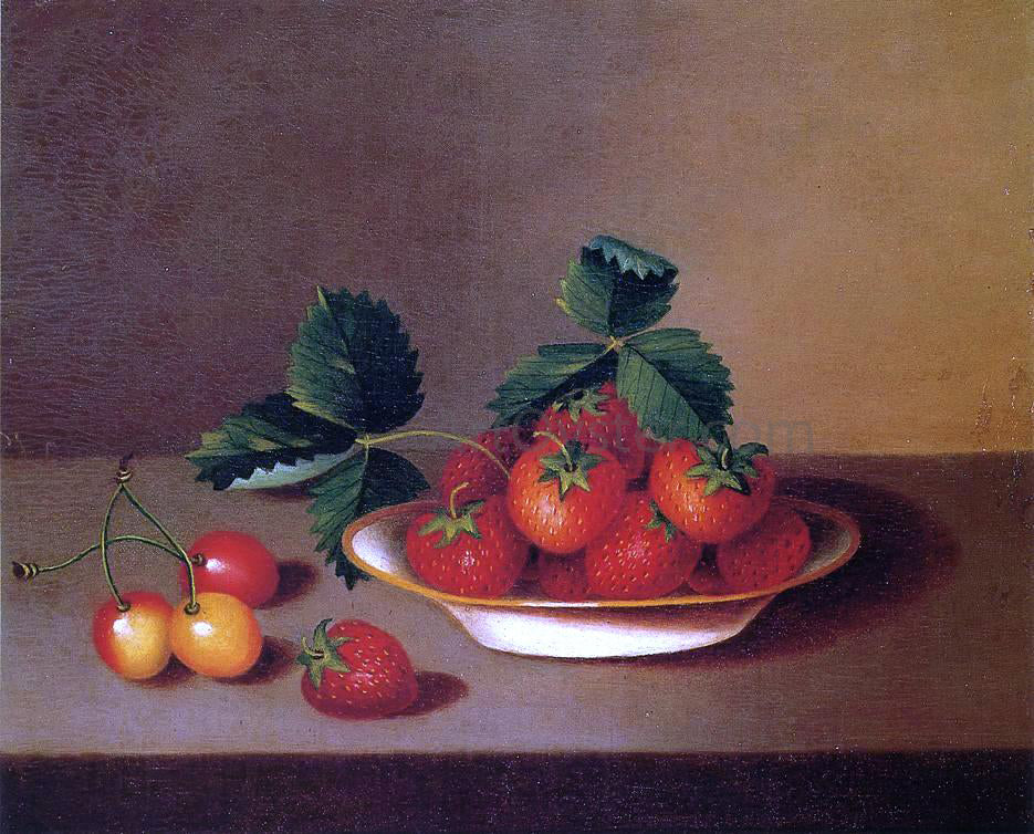 Margaretta Angelica Peale Strawberries and Cherries - Hand Painted Oil Painting