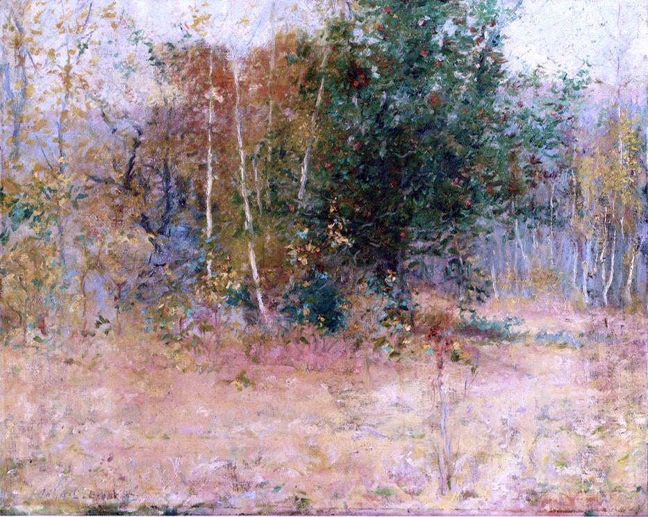  John Leslie Breck Study for 'Indian Summer' - Hand Painted Oil Painting