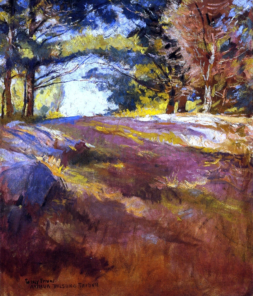 Edmund Tarbell Study for 'On Bos'n's Hill - Hand Painted Oil Painting