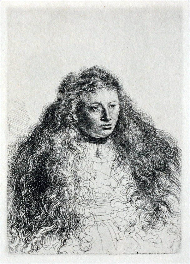 Rembrandt Van Rijn Study of Jewish Bride - Hand Painted Oil Painting