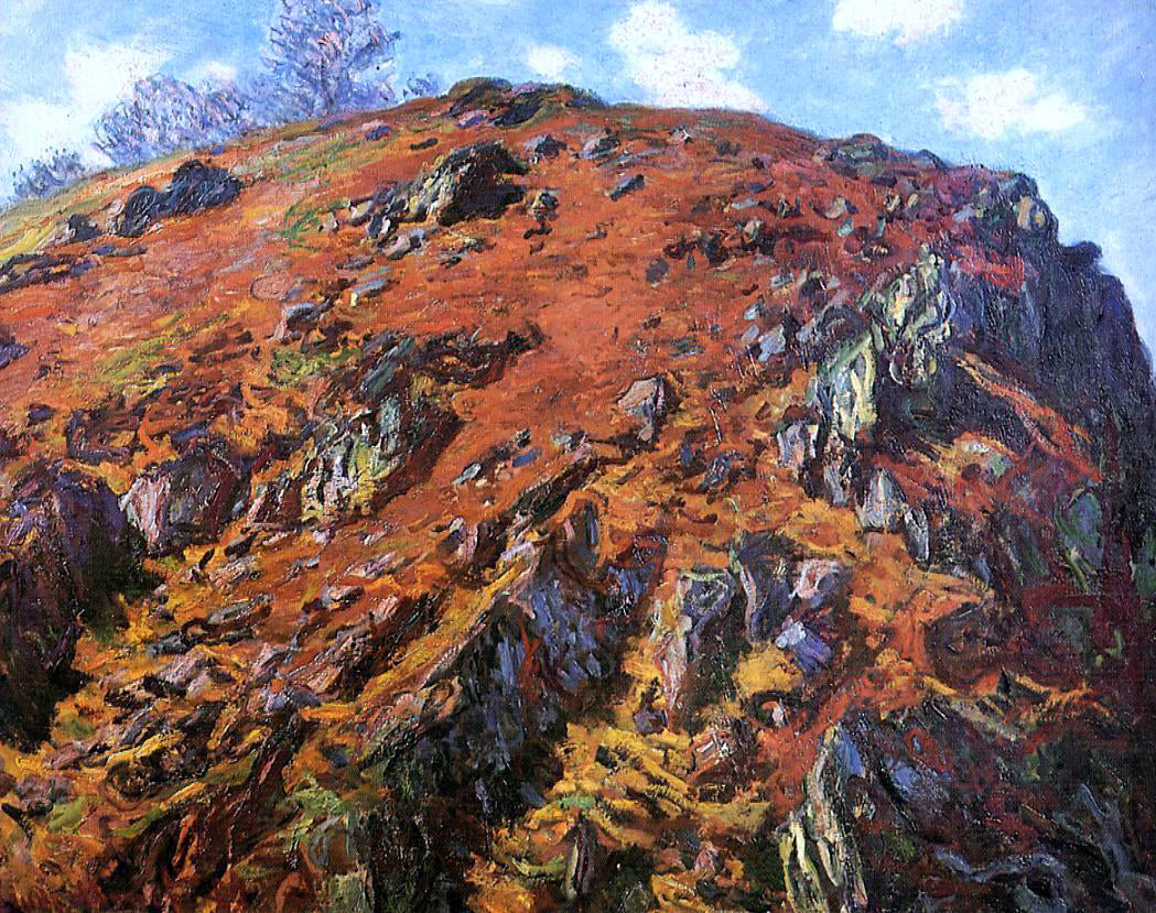 Claude Oscar Monet Study of Rocks (also known as Le Bloc) - Hand Painted Oil Painting