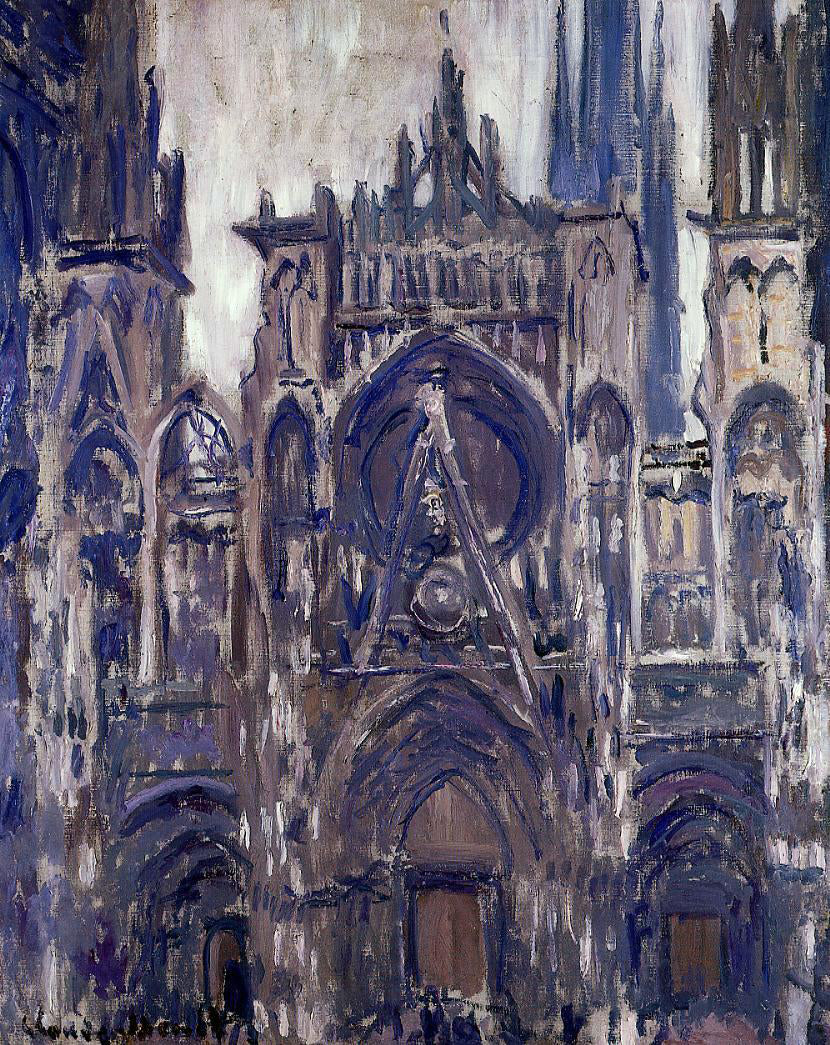 Claude Oscar Monet Study of the Portal - Hand Painted Oil Painting