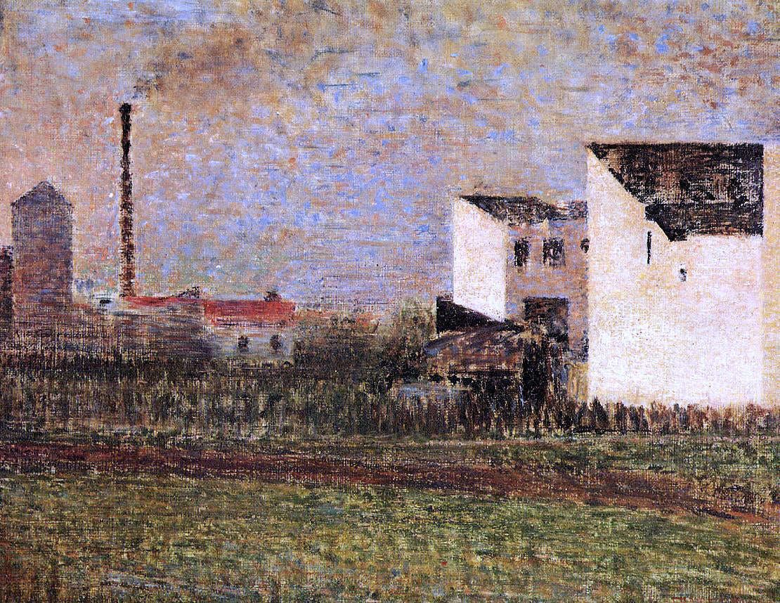 Georges Seurat Suburb - Hand Painted Oil Painting