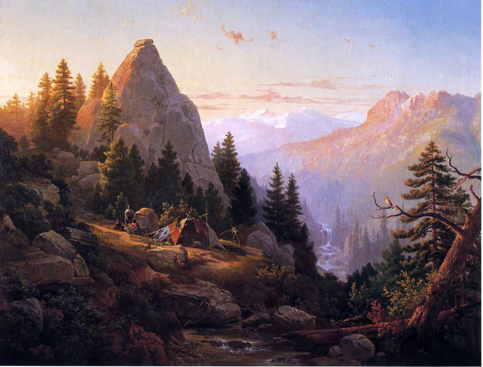  Thomas Hill Sugar Loaf Peak, El Dorado County - Hand Painted Oil Painting
