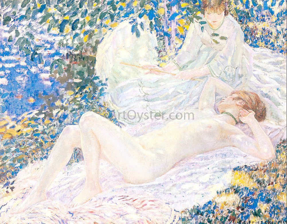Frederick Carl Frieseke Summer - Hand Painted Oil Painting