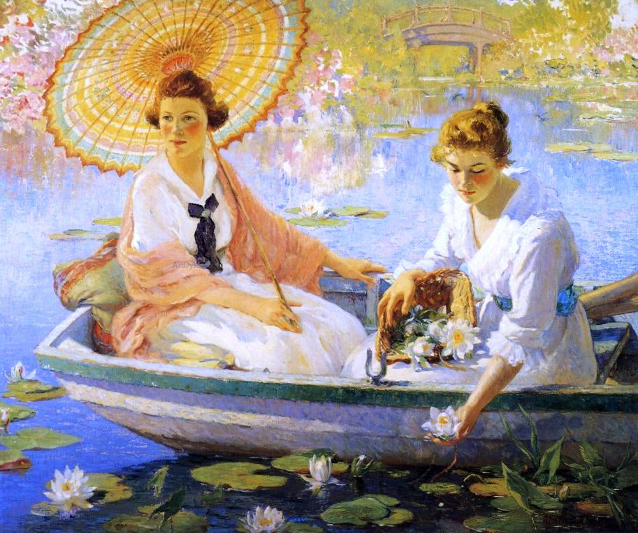 Colin Campbell Cooper Summer - Hand Painted Oil Painting