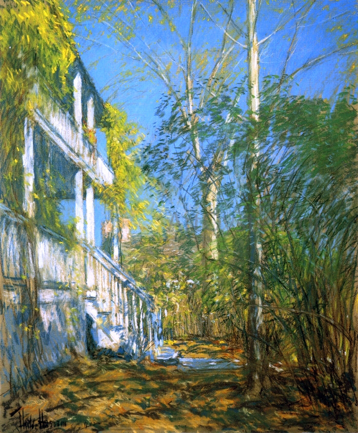 Frederick Childe Hassam Summer at Cos Cob - Hand Painted Oil Painting