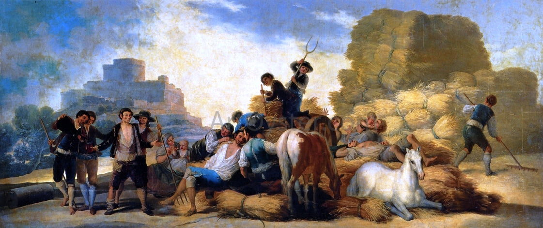 Francisco Jose de Goya Y Lucientes Summer - Hand Painted Oil Painting