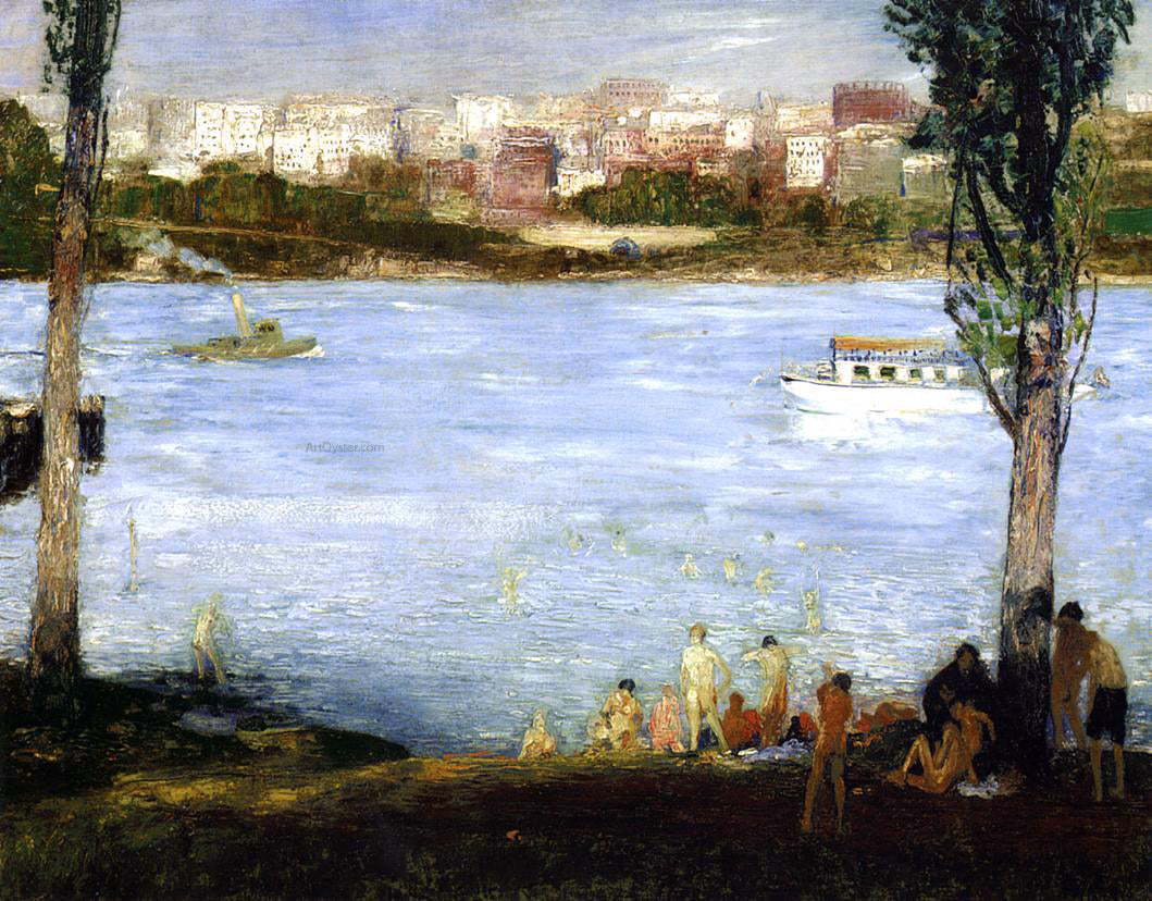 George Wesley Bellows Summer City - Hand Painted Oil Painting