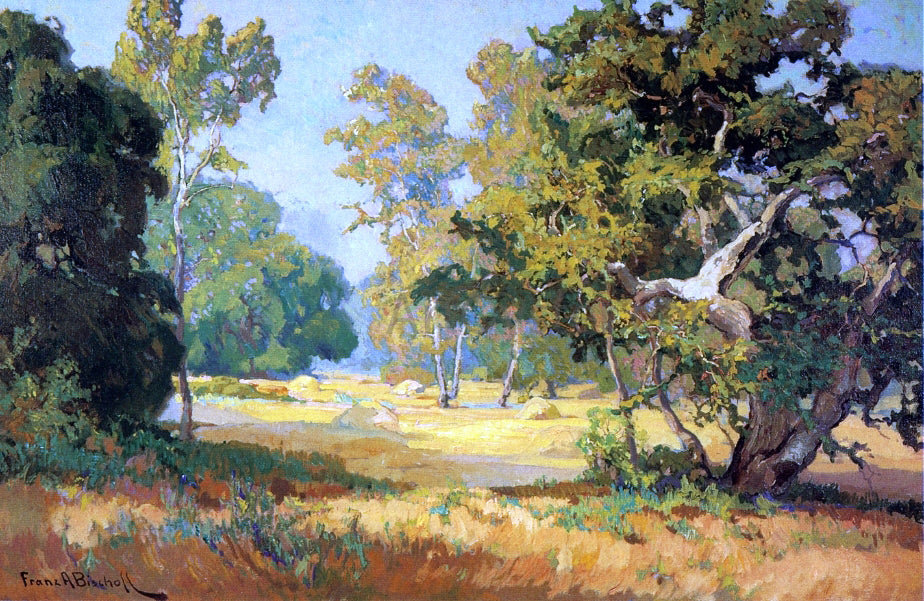  Franz Bischoff Summer Days, California Woodlands - Hand Painted Oil Painting