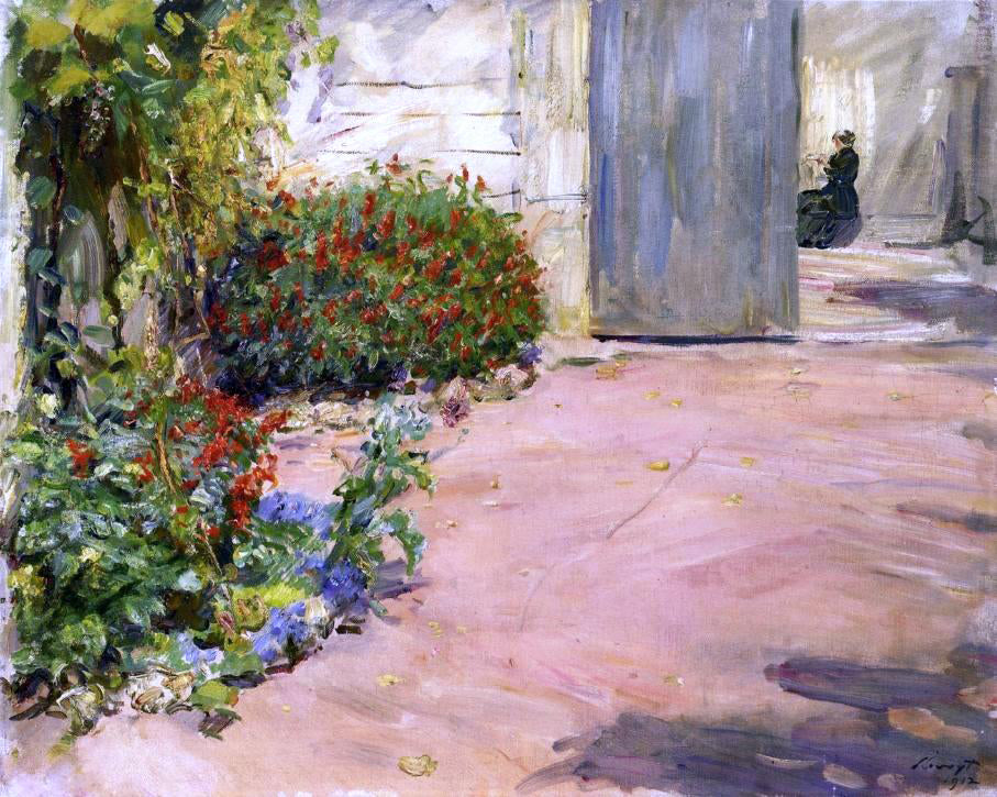 Max Slevogt Summer House Garden - Hand Painted Oil Painting