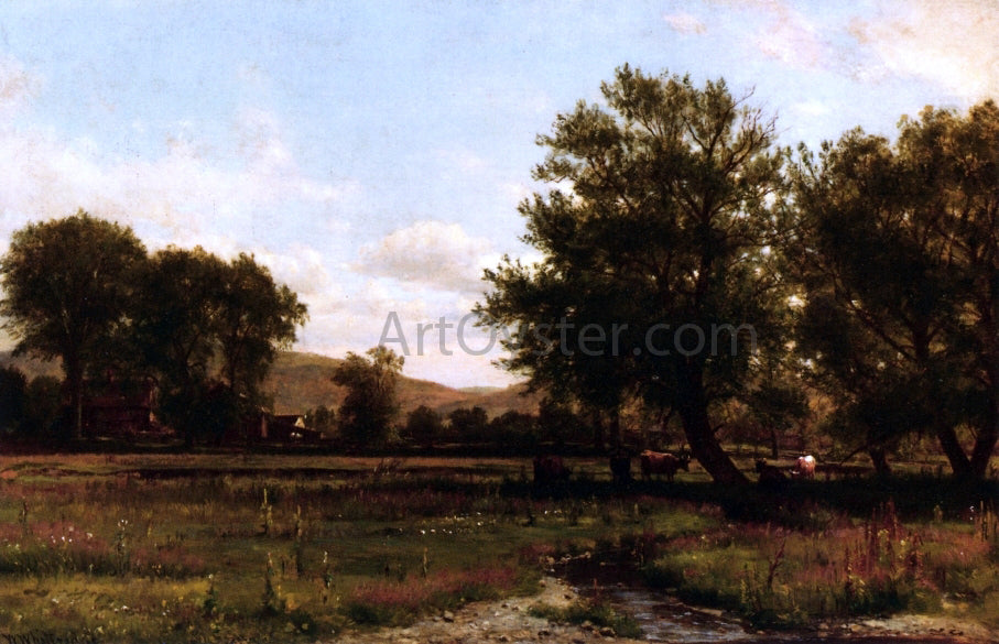 Thomas Worthington Whittredge Summer Idle - Hand Painted Oil Painting
