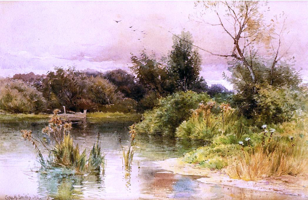 George Henry Smillie Summer Inlet - Hand Painted Oil Painting