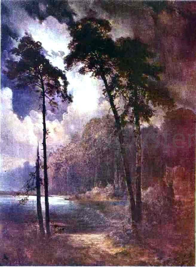 Alexei Kondratevich Savrasov Summer Night - Hand Painted Oil Painting