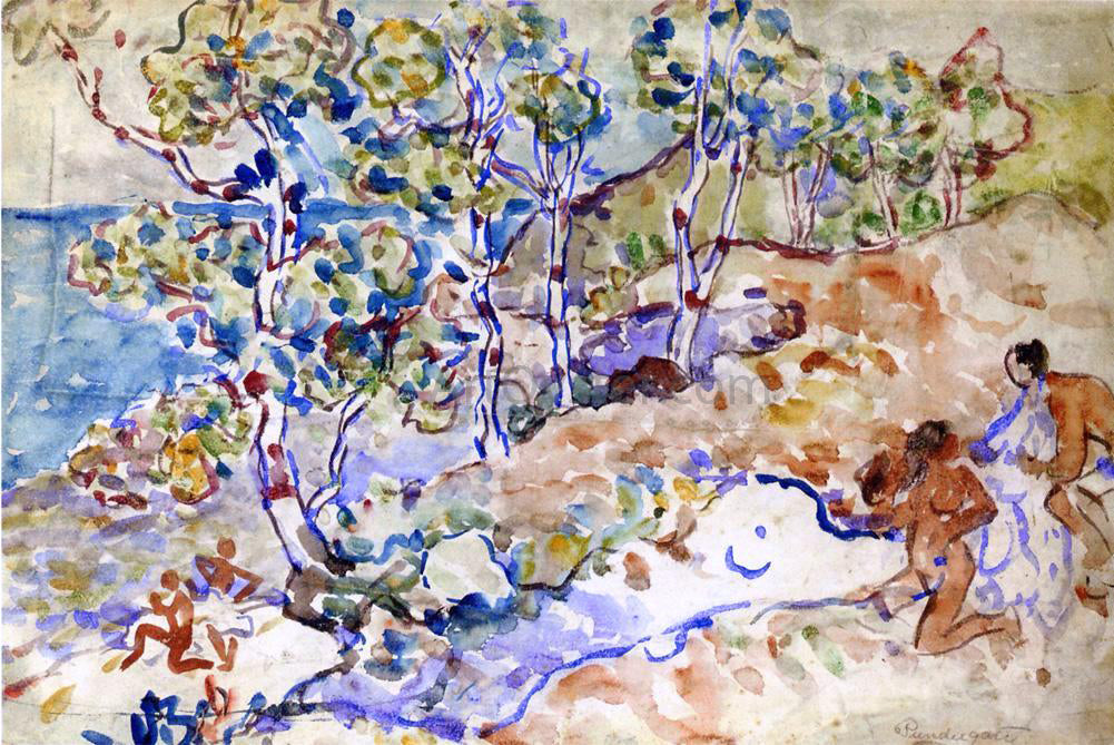 Maurice Prendergast Summer Outing - Hand Painted Oil Painting