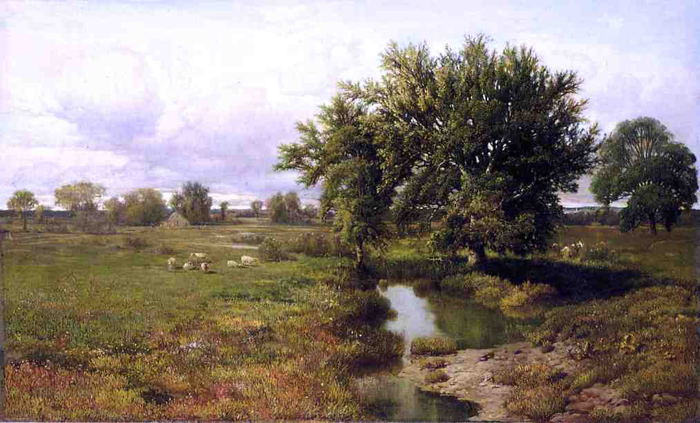 William Mason Brown Summer Pastures - Hand Painted Oil Painting