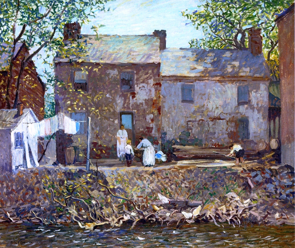 Robert Spencer Summertime - Hand Painted Oil Painting