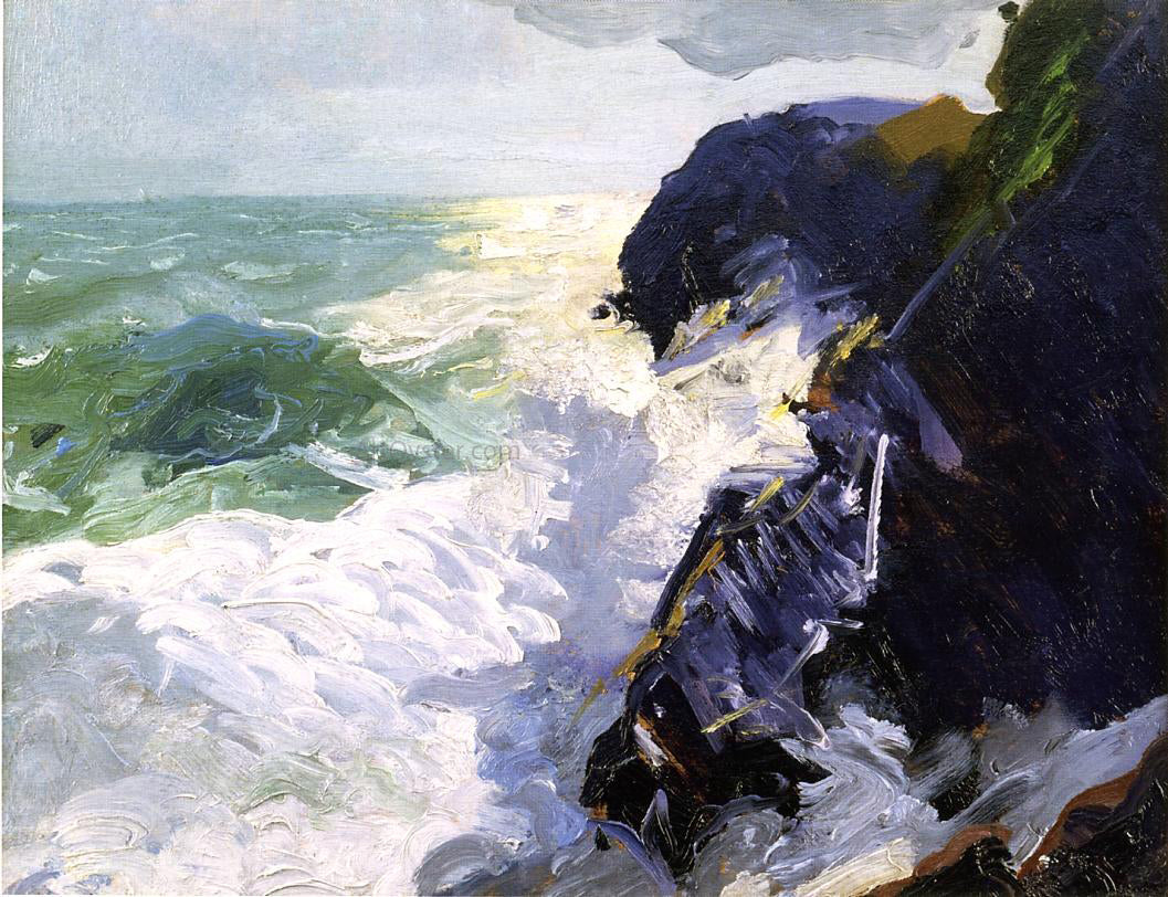George Wesley Bellows Sun and Spray - Hand Painted Oil Painting