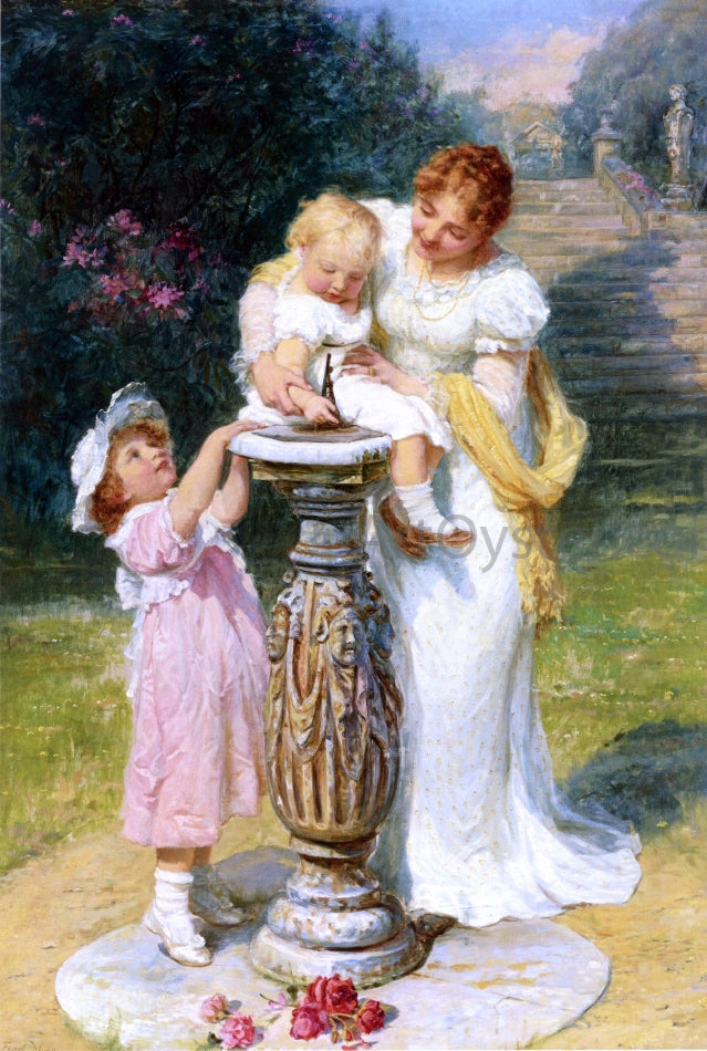  Frederick Morgan A Sunny Hour - Hand Painted Oil Painting
