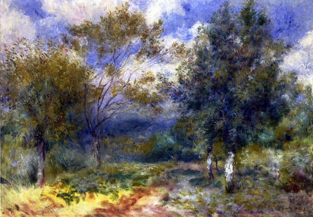 Pierre Auguste Renoir Sunny Landscape - Hand Painted Oil Painting