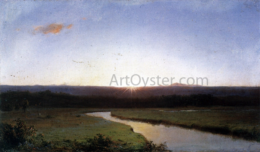 Frederic Edwin Church Sunrise (also known as The Rising Sun) - Hand Painted Oil Painting