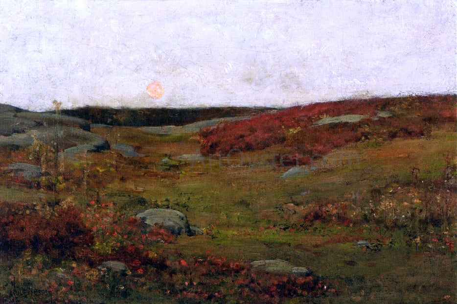 Frederick Childe Hassam Sunrise - Autumn - Hand Painted Oil Painting