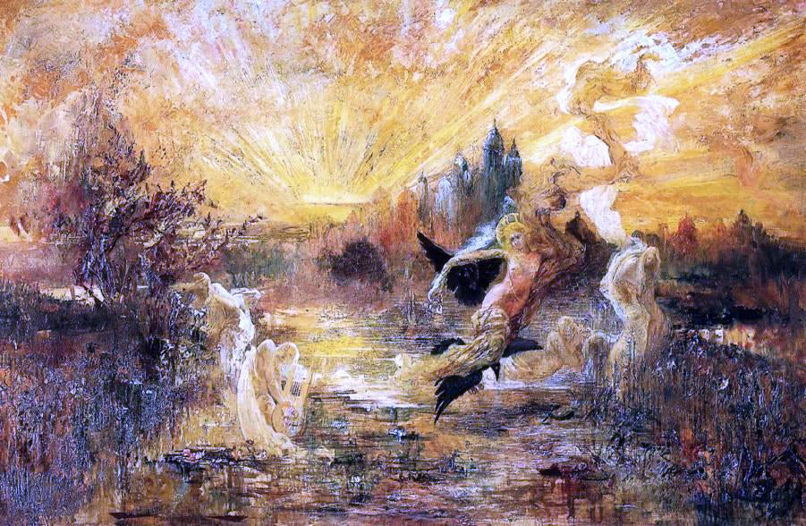 Pinckney Maricius-Simons Sunrise - Hand Painted Oil Painting
