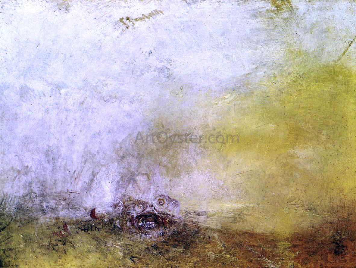 Joseph William Turner Sunrise with Sea Monsters - Hand Painted Oil Painting