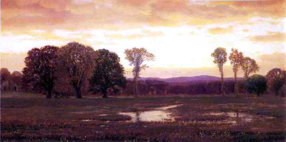 James Renwick Brevoort Sunset - Hand Painted Oil Painting