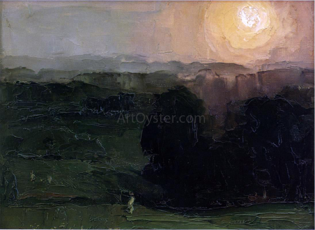 George Wesley Bellows Sunset, Jersey Hills - Hand Painted Oil Painting