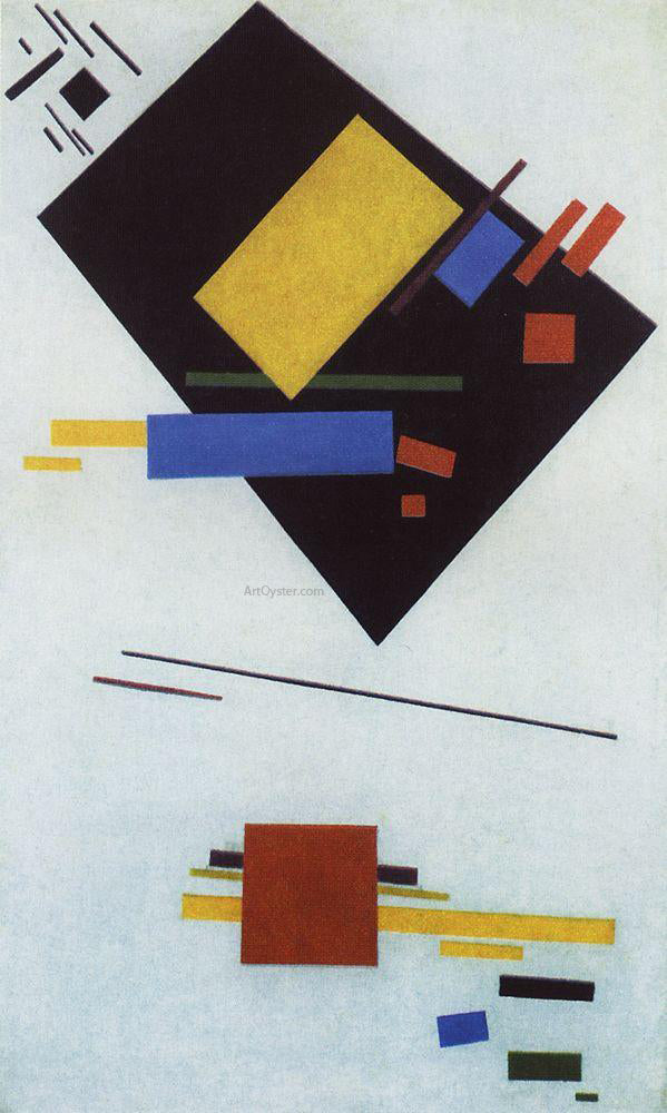 Kazimir Malevich Suprematism - Hand Painted Oil Painting