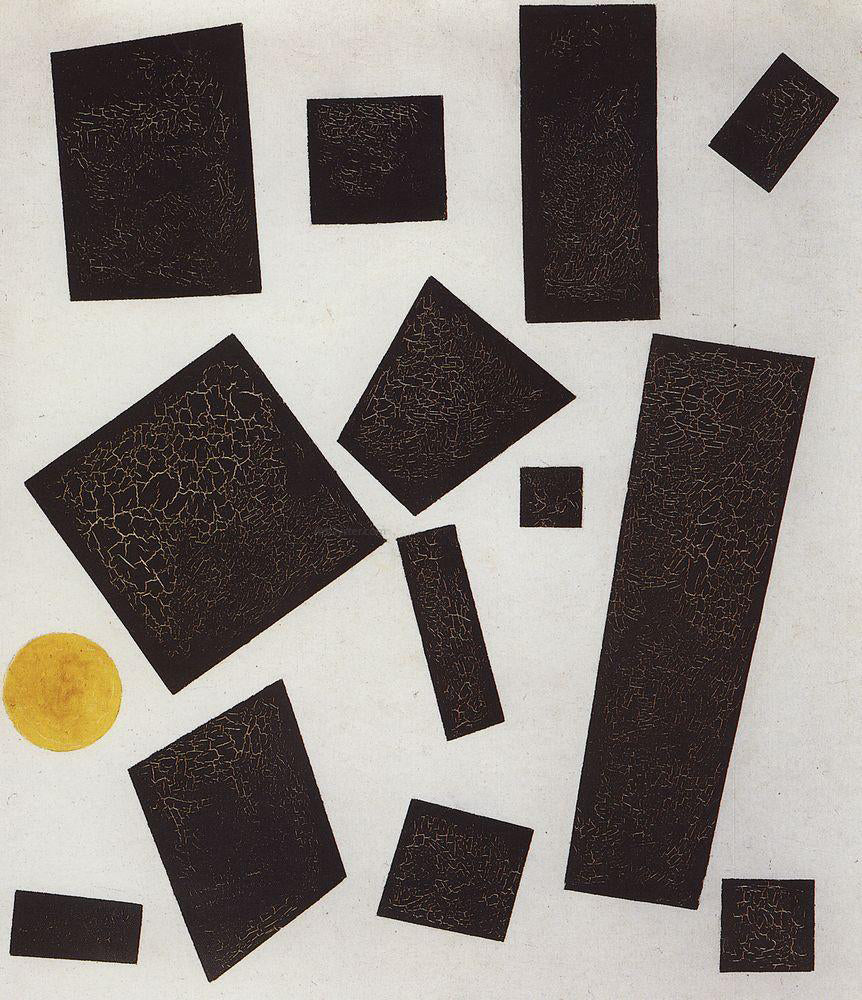 Kazimir Malevich Suprematism - Hand Painted Oil Painting
