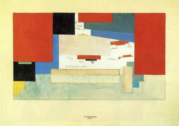 Kazimir Malevich Suprematism - Hand Painted Oil Painting
