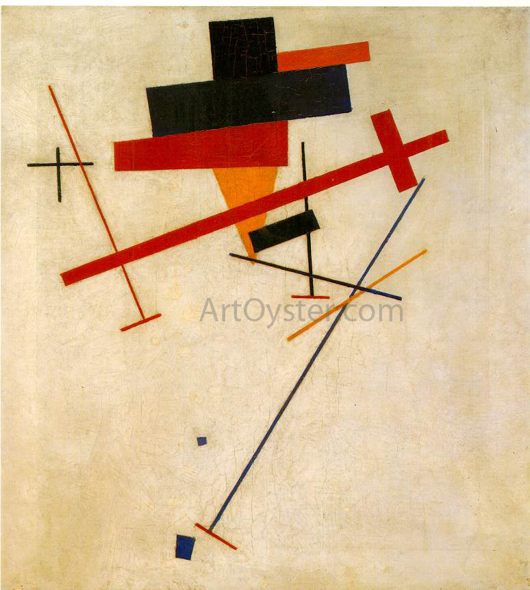 Kazimir Malevich Suprematist Painting - Hand Painted Oil Painting