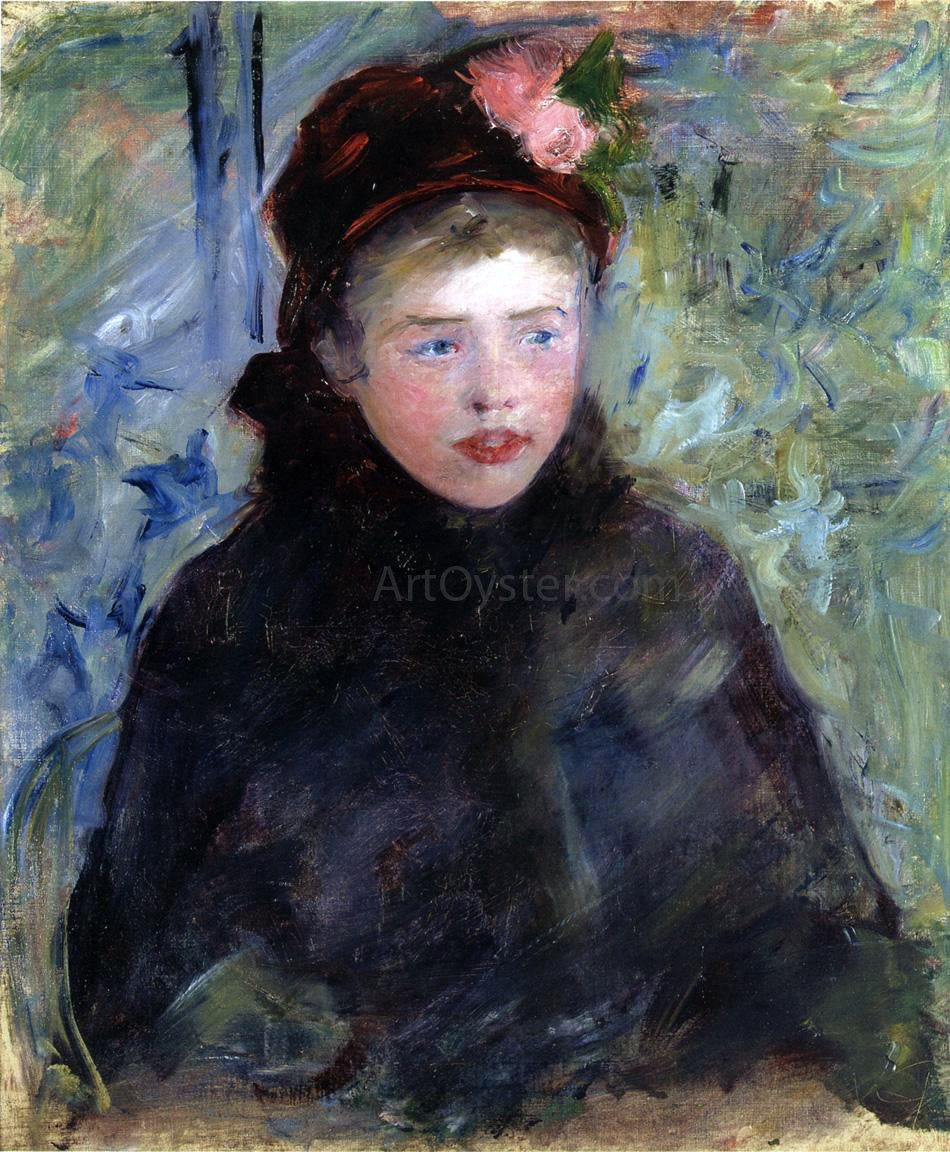 Mary Cassatt Susan in a Toque Trimmed with Two Roses - Hand Painted Oil Painting