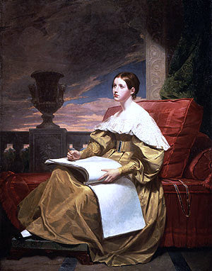 Samuel Finley Breese Morse Susan Walker Morse (The Muse) - Hand Painted Oil Painting