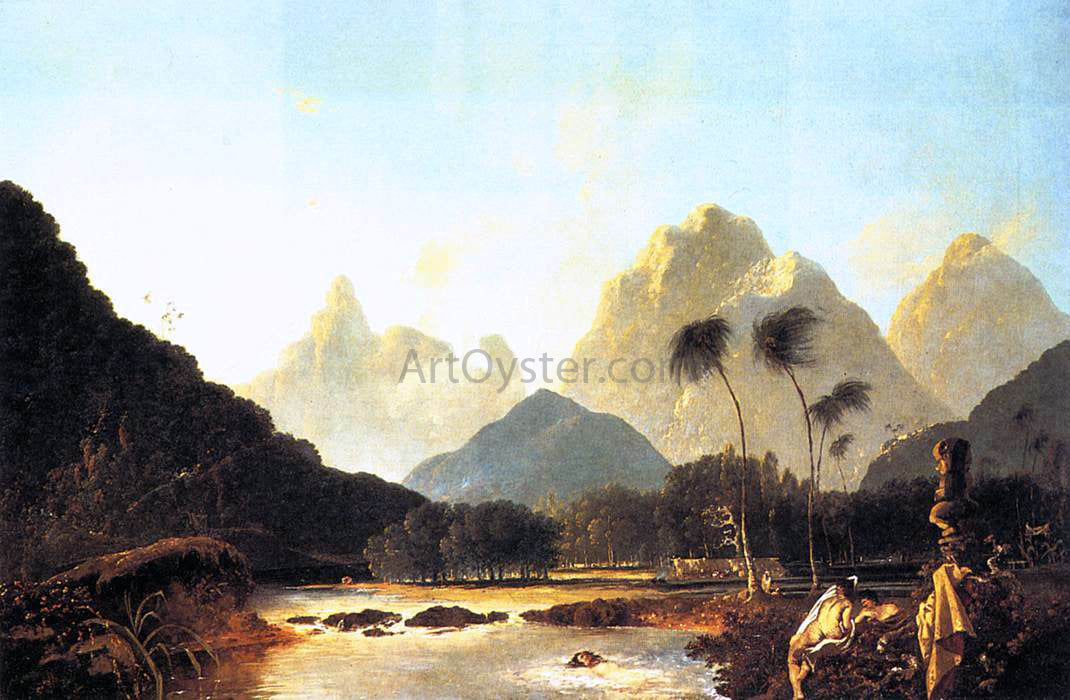 William Hodges Tahiti Revisited - Hand Painted Oil Painting