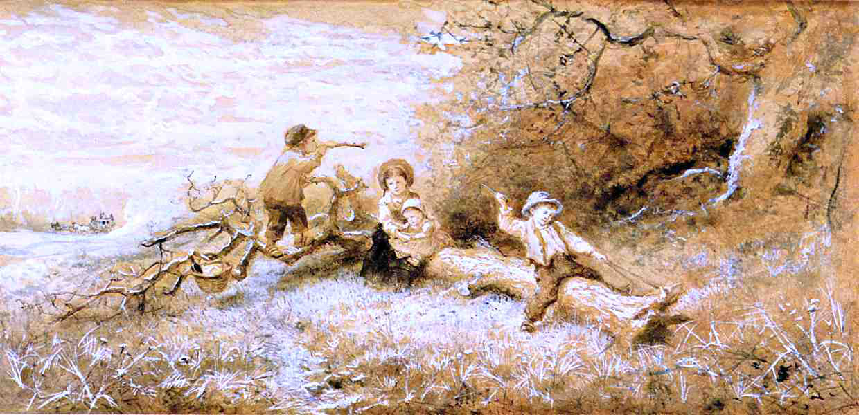 James Crawford Thom Tally-ho - Hand Painted Oil Painting