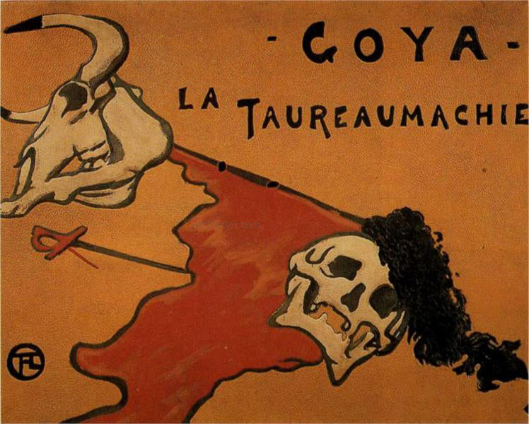 Henri De Toulouse-Lautrec Tauromaquia - Hand Painted Oil Painting