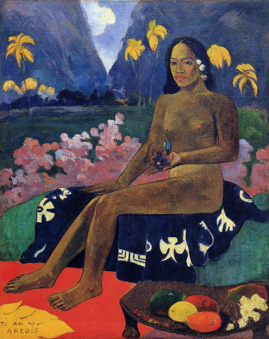 Paul Gauguin Te Aa No Areois (also known as The Seed of Areoi) - Hand Painted Oil Painting