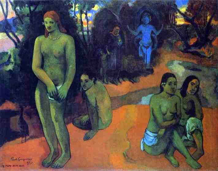 Paul Gauguin Te Papa Nave Nave (also known as Delectable Waters) - Hand Painted Oil Painting