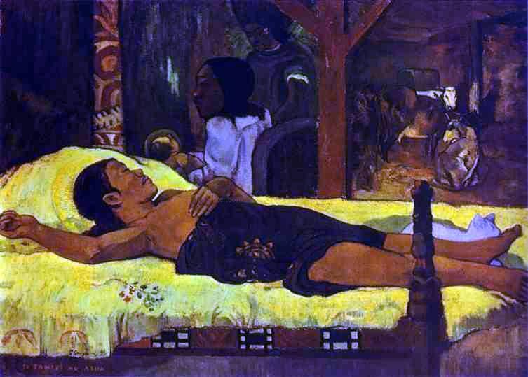 Paul Gauguin Te Tamari No Atua (also known as Nativity) - Hand Painted Oil Painting