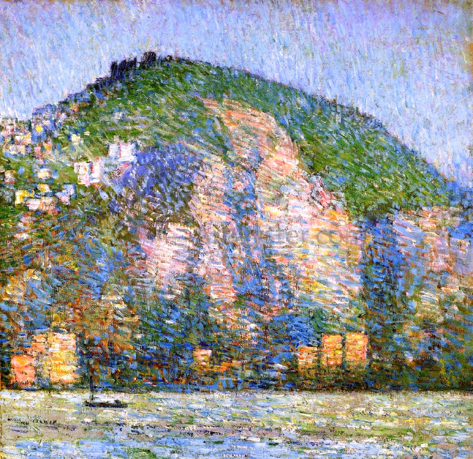 Frederick Childe Hassam Telegraph Hill - San Fraicisco - Hand Painted Oil Painting