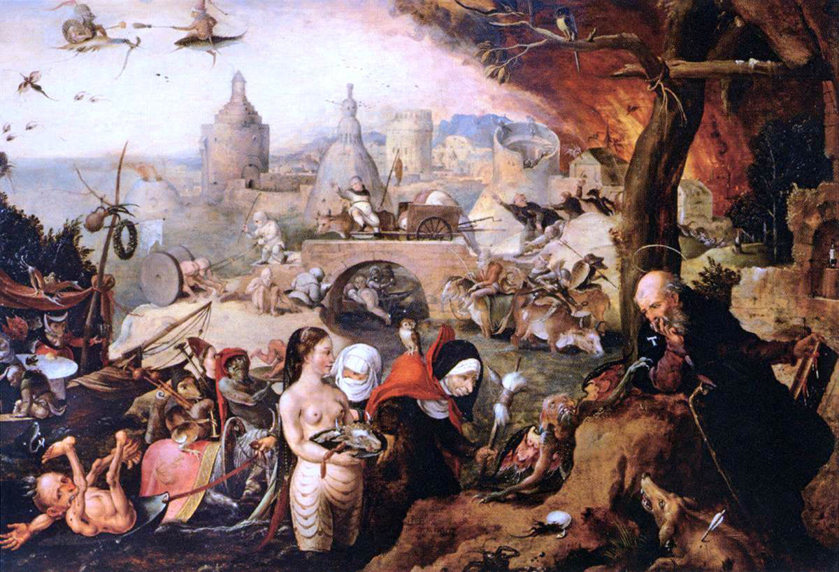 Pieter Huys Temptation of St Anthony - Hand Painted Oil Painting
