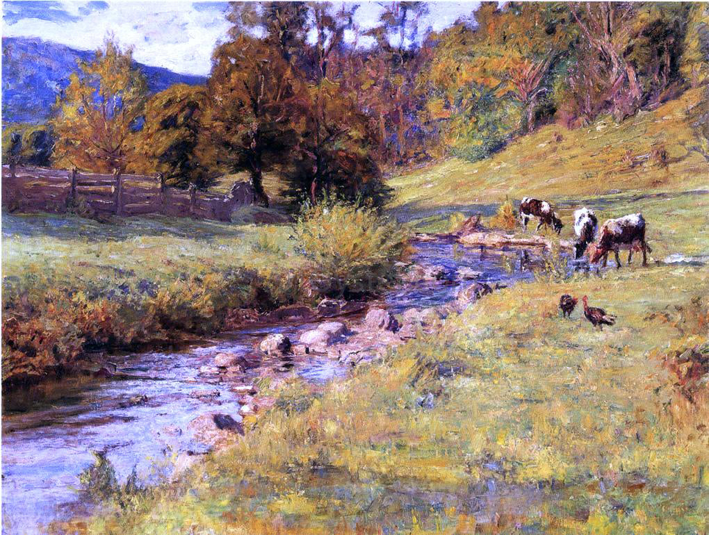 Theodore Clement Steele Tennessee Scene - Hand Painted Oil Painting