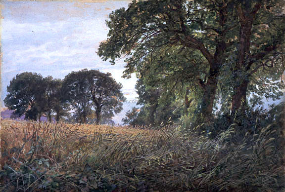  William Trost Richards Tennysons Farm, Farmington, Isle of Wight - Hand Painted Oil Painting