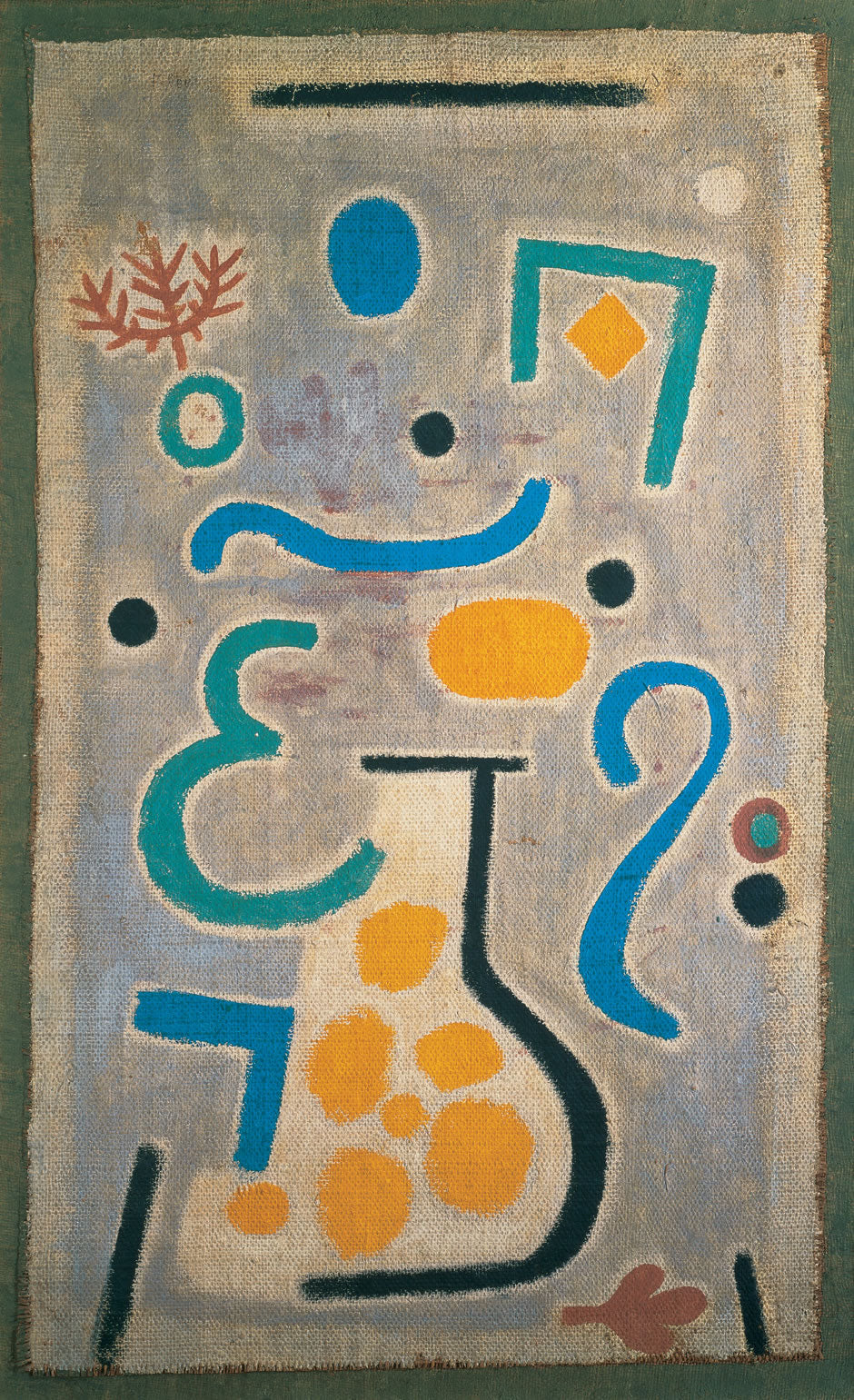 Paul Klee The Vase - Hand Painted Oil Painting