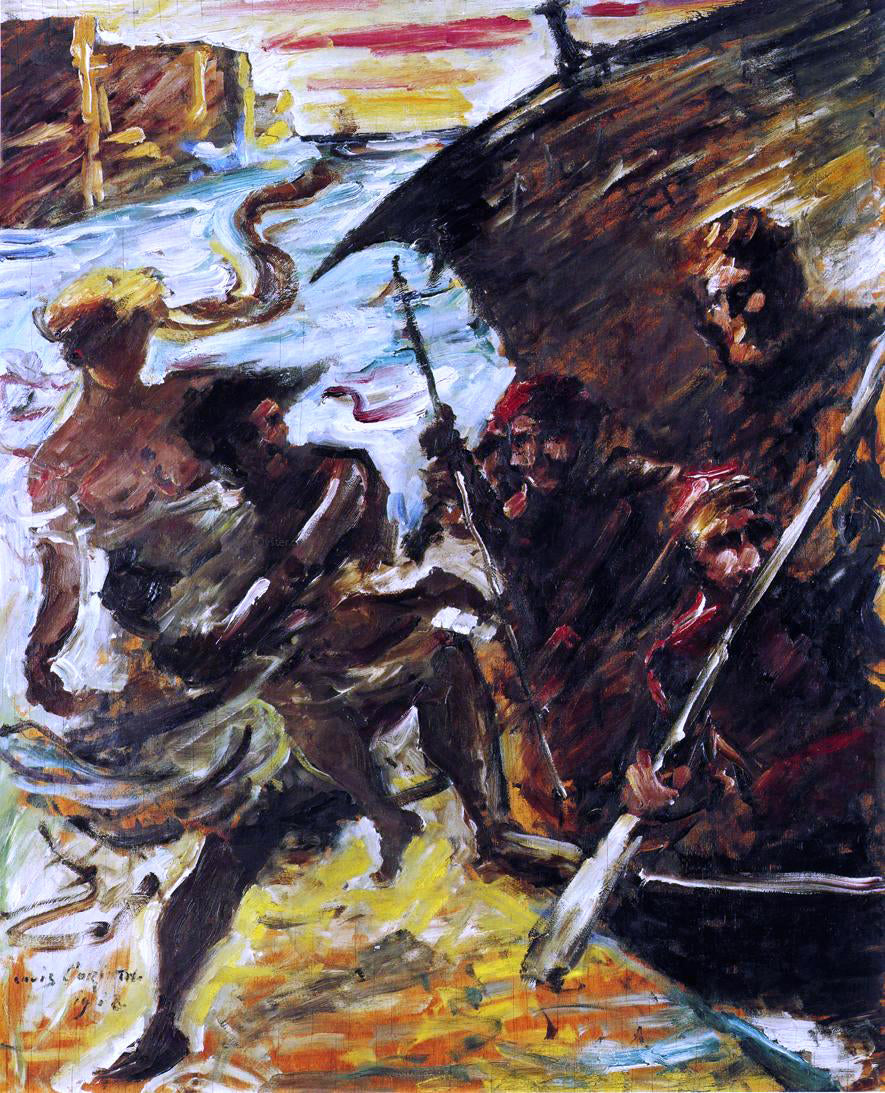 Lovis Corinth The Abduction - Hand Painted Oil Painting