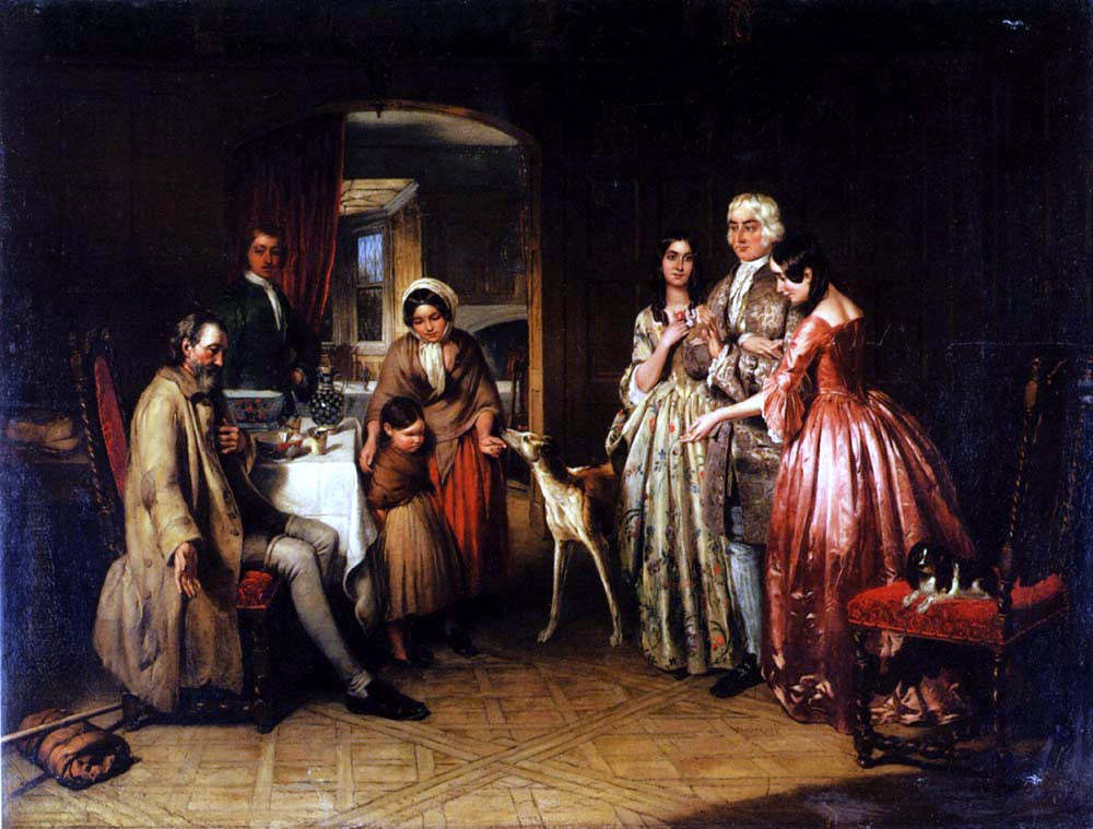 RSA RSW John Smart The Adoption - Hand Painted Oil Painting